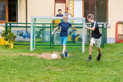 Fußball- und Soccerplatz